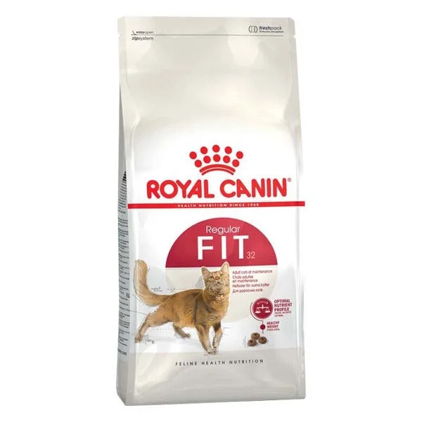 غذای خشک گربه رویال کنین مدل فیت رگولار 32 وزن 2 کیلوگرم - Royal Canin Regular Fit 32