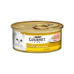 کنسرو غذای گربه بالغ پورینا مدل گورمت گلد در 8 طعم مختلف وزن 85 گرم - Purina Gourmet Gold