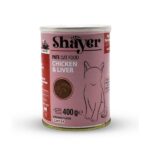 کنسرو پته مخصوص گربه شایر در طعم های مختلف وزن 400 گرم - Shayer