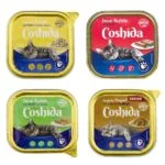 غذای کاسه ای گربه مدل ووم کوشیدا با 7 طعم مختلف وزن 100 گرم - Coshida