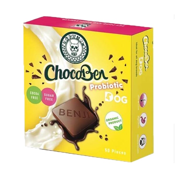 خرید و قیمت شکلات تشويقی سگ بنجی همراه پروبیوتیک - Benji