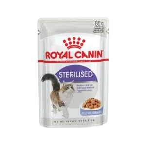 پوچ گربه بالغ عقیم شده رویال کنین مدل استرلایز وزن 85 گرم – Royal Canin Sterilised