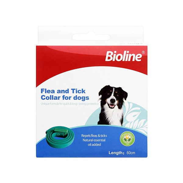 قلاده ضد کک و کنه بیولاین مدل Bioline - flea and tick collar