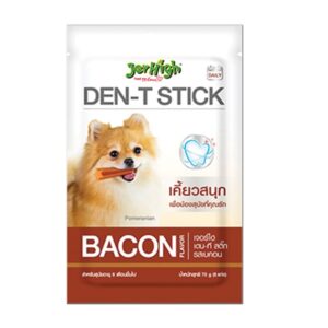 تشویقی مدادی سگ جرهای مدل دنتال با طعم متنوع وزن 70 گرم - Jerhigh Den T Stick