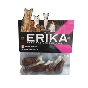 خرید و قیمت تشویقی سگ اریکا مدل ران مرغ بسته 5 عددی وزن 70 گرم - Erika