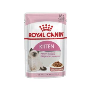پوچ بچه گربه رویال کنین مدل کیتن وزن 85 گرم - Royal Canin Kitten