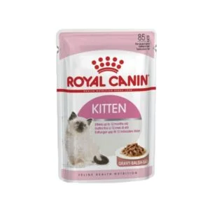 پوچ بچه گربه رویال کنین مدل کیتن وزن 85 گرم - Royal Canin Kitten