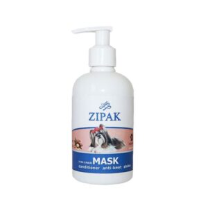 خرید و قیمت ماسک مو بدون آبکشی و ضدگربه سگ و گربه زیپاک حجم 250 میلی لیتر - Zipak