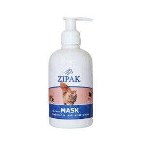 خرید و قیمت ماسک مو بدون آبکشی و ضدگربه سگ و گربه زیپاک حجم 250 میلی لیتر - Zipak