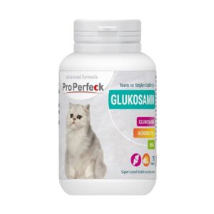 خرید و قیمت قرص مکمل گلوکوزامین گربه پروپرفک مدل Advanced formula بسته 75 عددی وزن 45 گرم - ProPerfeck