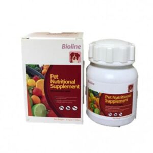 خرید و قیمت قرص ضد مدفوع خواری سگ بیولاین بسته 160 عددی وزن 112 گرم - Bioline Pet Nutritional Supplements