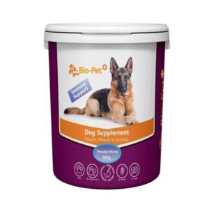 خرید و قیمت پودر مکمل سگ بالغ بایوپت وزن 500 گرم - BioPet Dog Supplement