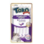 بستنی گربه تورورپلاس همراه پروبیوتیک بسته 5 عددی وزن 75 گرم - Toro Plus Probiotic
