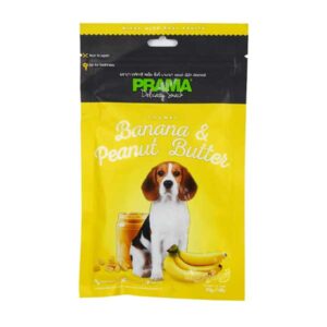 تشویقی سگ پراما با طعم موز وزن 70 گرم - Prama Banana