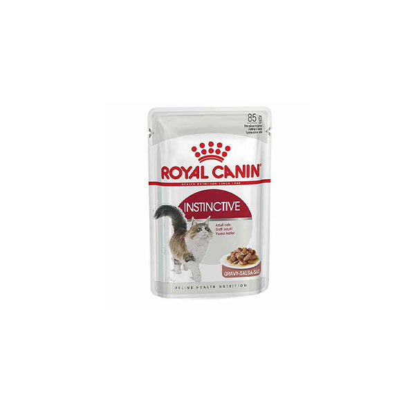 پوچ گربه اینستینکتیو رویال کنین Royal Canin در آب گوشت وزن 85 گرم