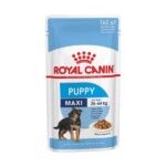 پوچ مکسی پاپی رویال کنین وزن 140 گرم – Royal Canin Maxi Puppy Pouches