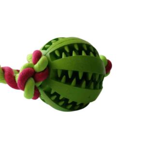 اسباب بازی دندانی توپ سگ فینپت به همراه طناب کنفی- Finn Pet