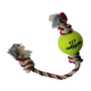اسباب بازی سگ و گربه توپ و طناب کد C نیناپت - Ninapet