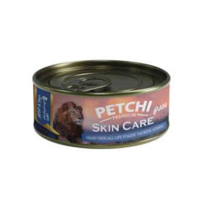 کنسرو غذای گربه پتچی مدل اسکین کر وزن 120 گرم - Petchi Skin Care
