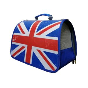 کیف حمل سگ و گربه کتیز طرح پرچم انگلیس - Catties