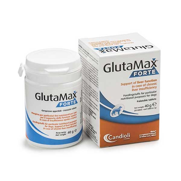 قرص گلوتامکس فورت مخصوص بیماری کبدی سگ - GlutaMax FORTE