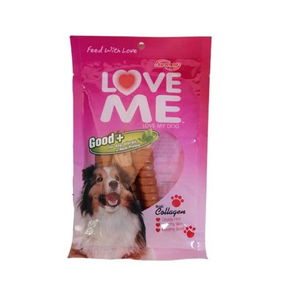 تشویقی سگ لاومی دورپیچ هویج بسته 3 عددی - Love Me
