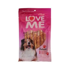 تشویقی سگ لاومی دورپیچ مرغ بسته 7 عددی - Love Me