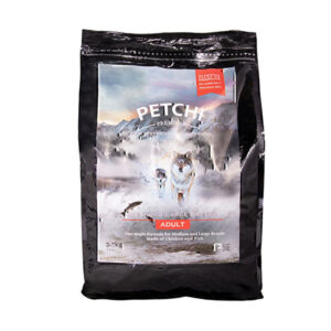 غذای خشک سگ بالغ پریمیوم نژاد متوسط و بزرگ پتچی Petchi وزن 3.7 کیلوگرم