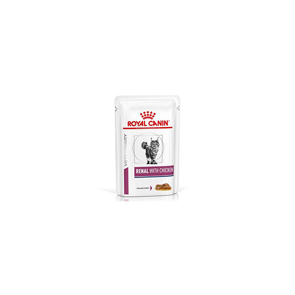 پوچ گربه رنال رویال کنین Royal Canin با طعم مرغ وزن 85 گرم
