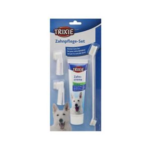 ست مسواک و خمیر دندان سگ تریکسی - Trixie