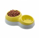 ظرف آب و غذای سگ و گربه باماپت مدل دو قلو - BamaPet