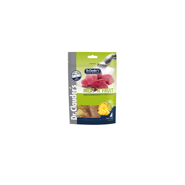 تشویقی سگ دکتر کلادرز Dr.clauders با طعم مرغ و آناناس وزن 80 گرم