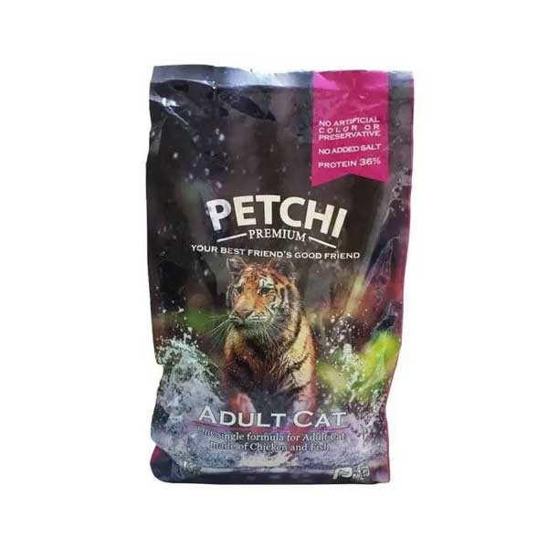 غذای خشک گربه پتچی مدل ادالت وزن 1.7 کیلوگرم - Petchi