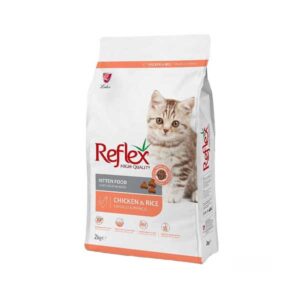 غذای گربه رفلکس پلاس مدل کیتن طعم مرغ و برنج وزن 2 کیلوگرم - Reflex Plus Kitten Chicken & Rice