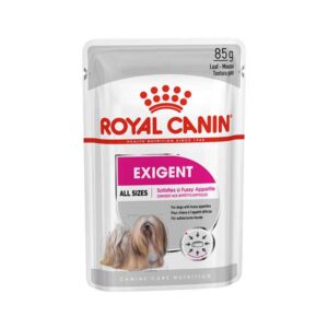 پوچ سگ رویال کنین مدل اگزیجنت وزن 85 گرم - Royal Canin Exigent