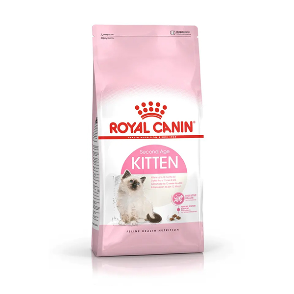 غذای خشک گربه کیتن رویال کنین Royal Canin وزن 2 کیلوگرم
