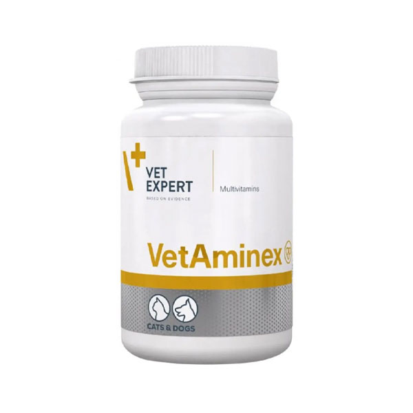 قرص مکمل مولتی ویتامین سگ و گربه وت اکسپرت بسته 60 عددی – Vet Expert