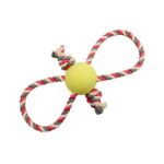 اسباب بازی سگ نیناپت مدل توپ و طناب کد بی (B)
