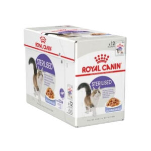 پوچ گربه رویال کنین استرلایز در ژله 85 گرم