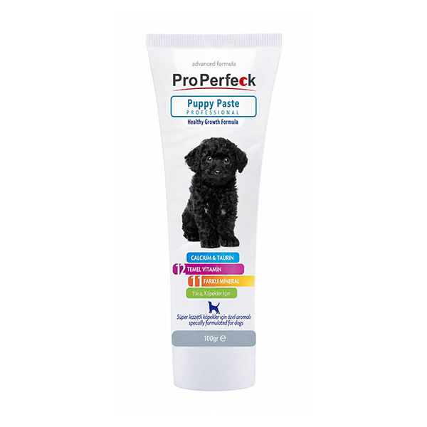مکمل تقویتی توله سگ خمیر مولتی ویتامین پروپرفک properfeck وزن 100 گرم