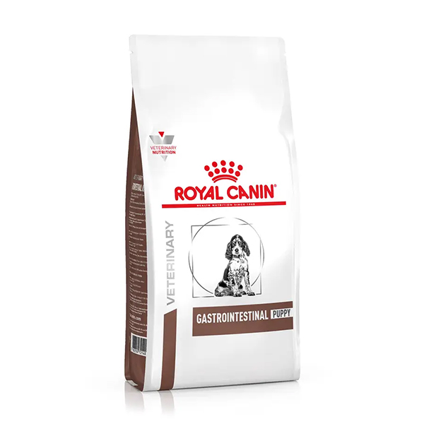 غذای خشک سگ گسترواینتستینال پاپی رویال کنین Royal Canin وزن 2.5 کیلوگرم