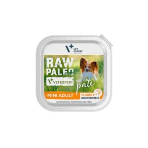 ووم سگ وت اکسپرت مینی ادالت Vetexpert raw paleo Mini Adult با طعم بوقلمون