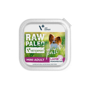 ووم سگ وت اکسپرت مینی ادالت Vetexpert Raw Paleo Mini Adult با طعم گوشت بره