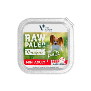 ووم سگ وت اکسپرت مینی ادالت Vetexpert Raw Paleo Mini Adult با طعم گوساله