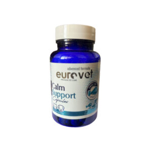 کپسول آرام بخش سگ و گربه یورو وت Eurovet calm support تعداد 60 عدد