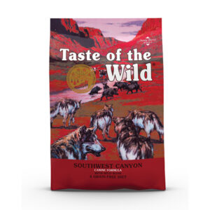غذای خشک سگ تیست آف د وایلد Taste of the wild مدل Southwest Canyon وزن 2 کیلوگرم