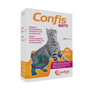 مکمل درمانی مفاصل گربه کپسول کانفیس کاندیولی candioli تعداد 15 عدد