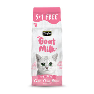 شیر بچه گربه طعم شیر بز کیت کت kit cat بسته 6 عددی