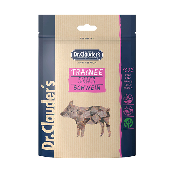 تشویقی سگ و گربه آموزشی طعم گوشت خوک دکتر کلادرز Dr. Clauder's وزن 80 گرم